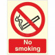 Glow In Dark No Smoking Sign