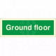 Ground Floor Fire Sign