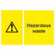 Hazardous Waste Recycling Sign