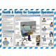 Health &amp; Safety For Computer Operators Laminated Poster