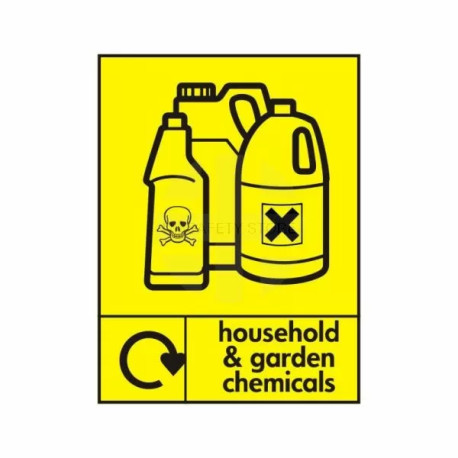 Household And Garden Chemicals Sign