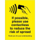 If Possible Please Use Contactless Sticker