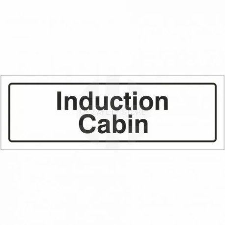 Induction Cabin Door Sign