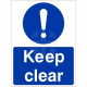 Keep Clear Sign