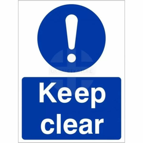 Keep Clear Sign
