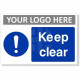 Keep Clear Sign