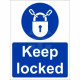 Keep Locked Sign