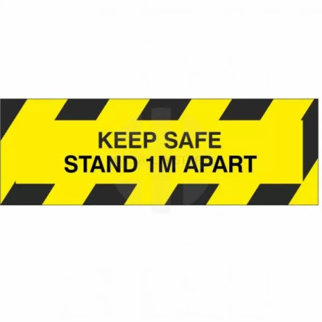 Keep Safe Stand 1M Apart Sign (Multipack)