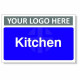 Kitchen Custom Logo Door Sign