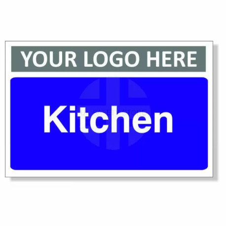 Kitchen Custom Logo Door Sign