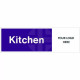 Kitchen Door Sign