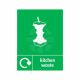 Kitchen Waste Sign