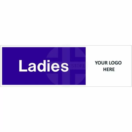 Ladies Toilet Door Sign