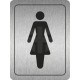 Ladies Toilet Symbol Door Sign