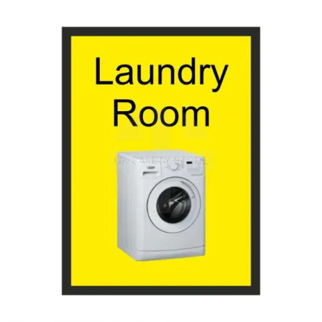 Laundry Room Dementia Sign