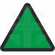 Low Risk Assessment of Vibrations Label Self Adhesive Sticker 50W X 50Hmm