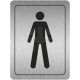 Male Toilet Symbol Door Sign