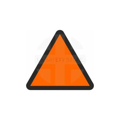 Medium Risk Assesment for Vibrating Construction Equipment Self Adhesive Sticker 50W X 50Hmm