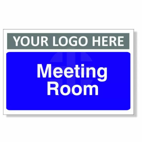 Meeting Room Custom Logo Door Sign