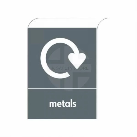 Metal Curve Top Sign -  Aluminium Composite
