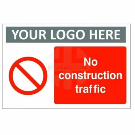 No Construction Traffic Sign