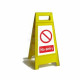 No Entry Freestanding Sign 600mm