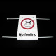 No Fouling (Your Text Here) Sign