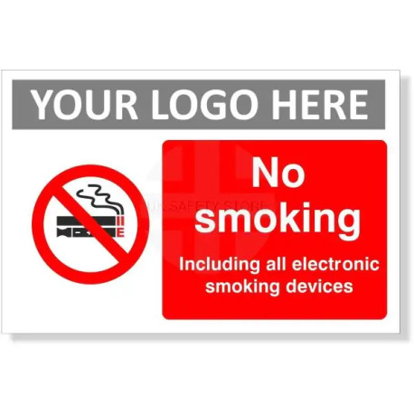 No Smoking Including All Electronic Smoking Devices Sign