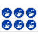 Pack of 24 Wash Hand Stickers