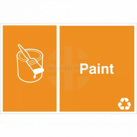 Paint Recycling Sign