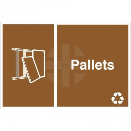 Pallets Recycling Sign