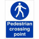 Pedestrian Crossing Point Sign