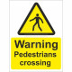 Pedestrians Crossing Sign