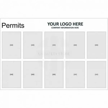 Permits Notice Board (Landscape)