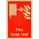 Photoluminescent Hose Reel Sign