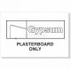 Plasterboard Only Waste Sign