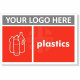 Plastics Recycling Sign