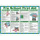 Pre School First Aid Laminated Poster