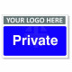 Private Custom Logo Door Sign