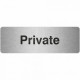 Private Prestige Premier Door Sign 300X100mm
