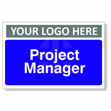 Project Manager Custom Logo Door Sign