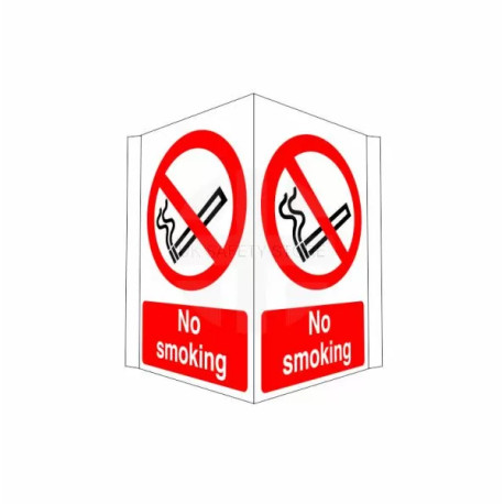 Projection Sign No Smoking