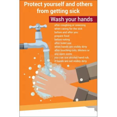 Protect Yourself And Others From Getting Sick Covid 19 Sign