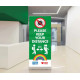 Pull Up Roller Banner - 800mm x 2000mm
