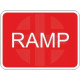 Ramp Traffic Sign