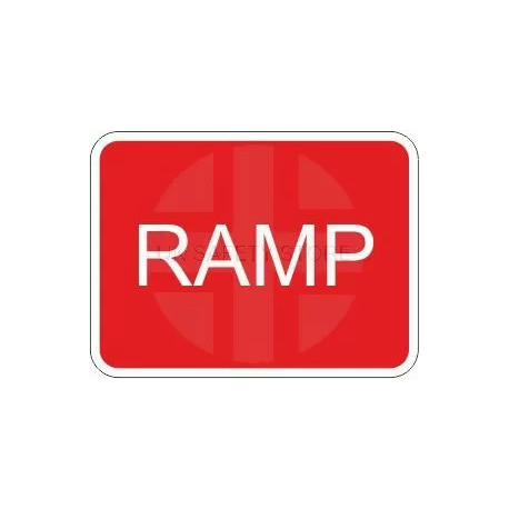 Ramp Traffic Sign