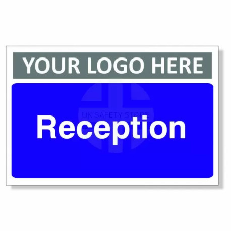 Reception Custom Logo Door Sign