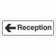 Reception Left Door Sign