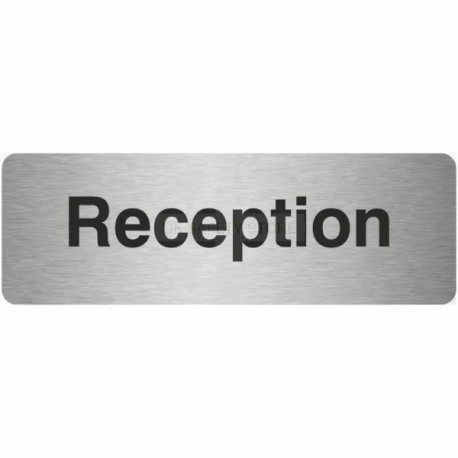 Reception Prestige Premier Door Sign 300X100mm