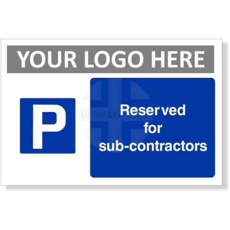 Reserved For Sub Contractors Sign